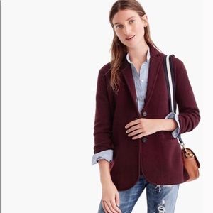 J Crew Sweater Blazer